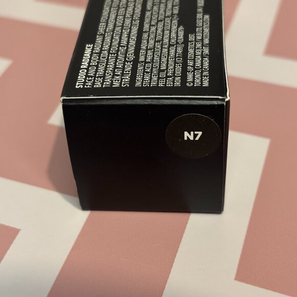 NEW MAC Studio Radiance Face and Body Radiant Sheer Foundation N7 - Picture 5 of 6
